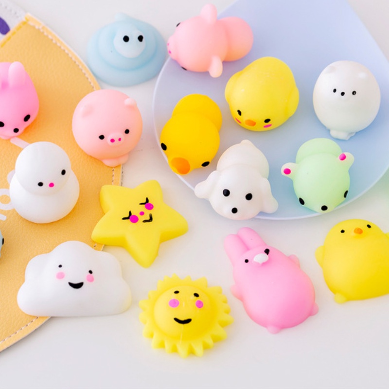 Đồ chơi squishy động vật dễ thương antistress ball bóp mochi rising toys