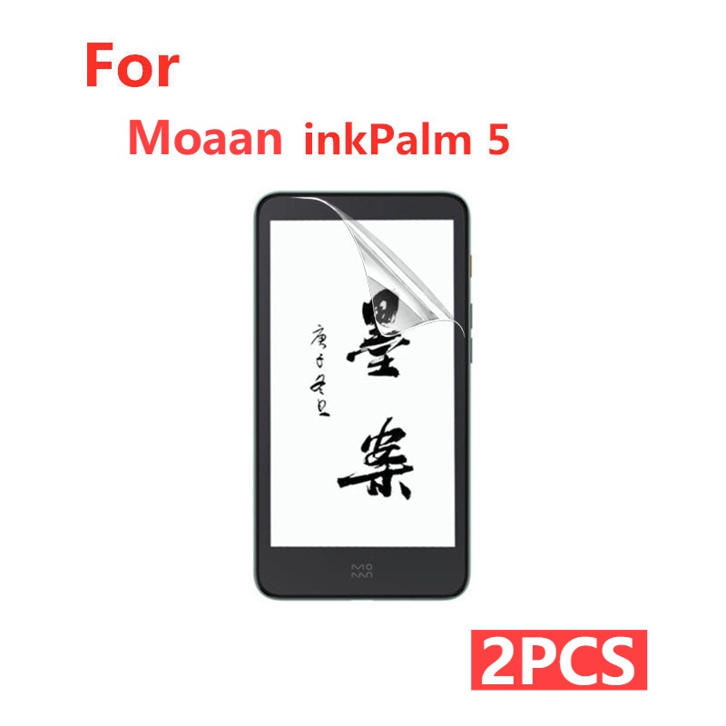 2 cái thích hợp cho moaan inkpalm 5 điện thoại di động bảo vệ màn hình phim anti-fingerprint anti-glare glass film anti-fall