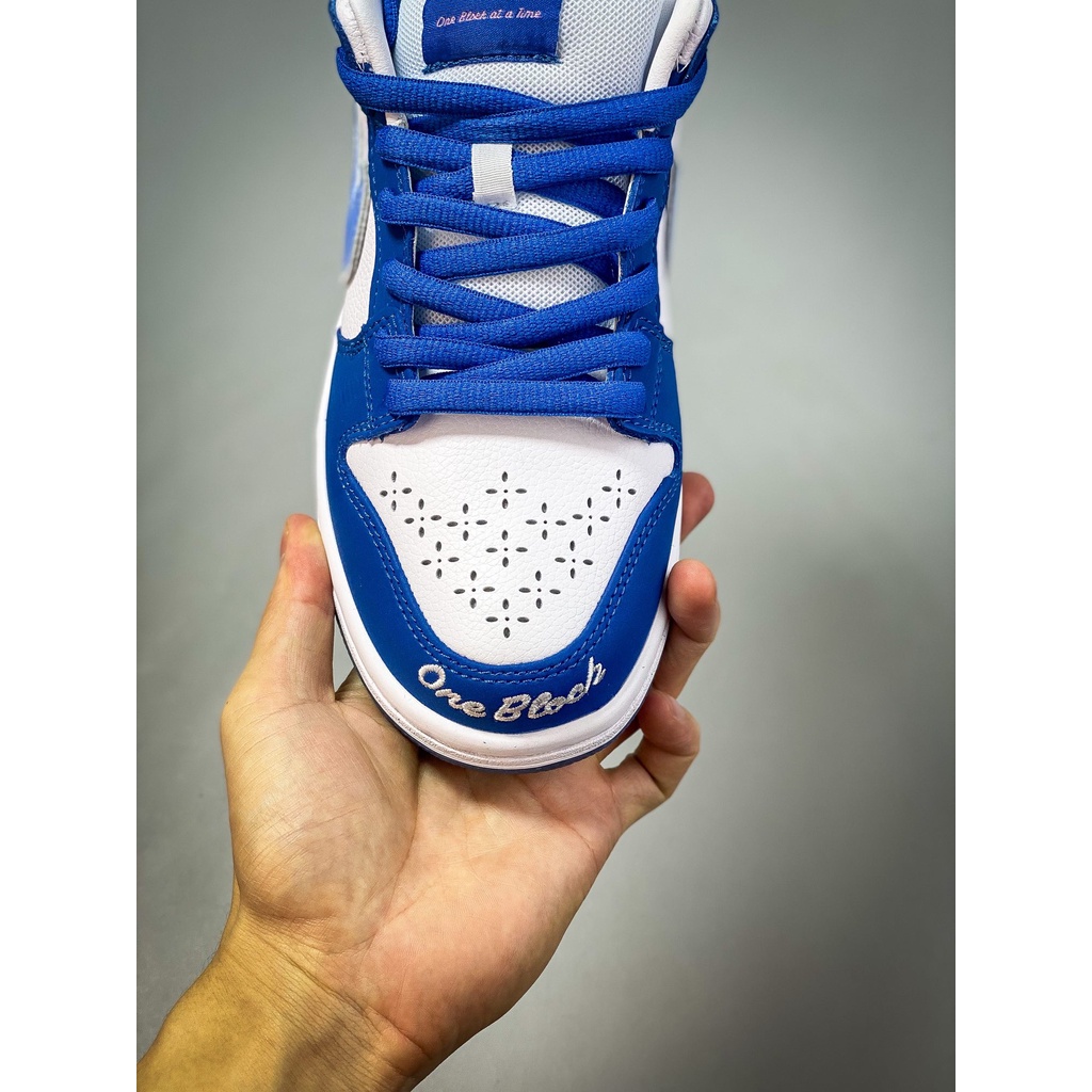 Born x raised x nk sb dunk low casual skateboard shoes fn7819-400 36-45