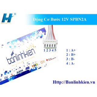 Động Cơ Bước 12V SPBN2A