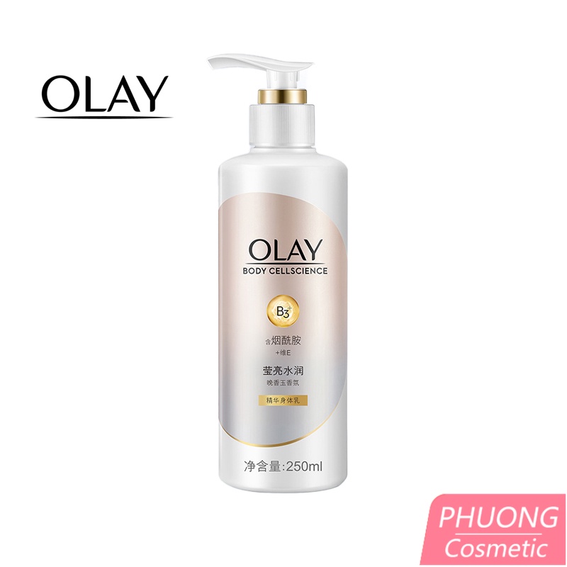 Dưỡng Thể OLAY B3+ Vitamin E Dưỡng Trắng Sữa Tắm VC BODY CELLSCIENCE