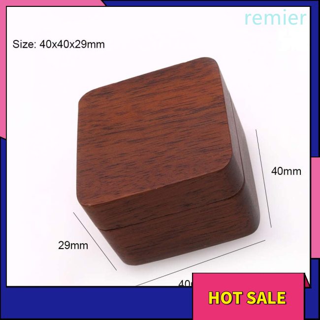 Re solid wood guitar pick box black walnut case holder organizer for guitarist musician gift 3 picks