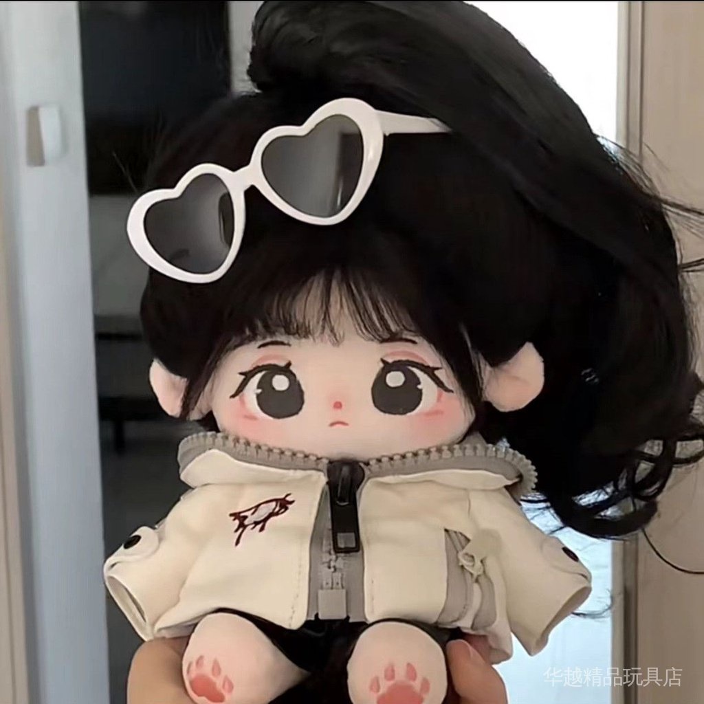 Búp Bê Nhồi Bông Vải Cotton 20cm Không Gây Kích Ứng Dễ Thương Xinh Xắn