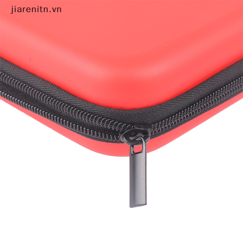 Jiarenitn 1pc túi đựng vợt bóng bàn di động eva túi xách hình vuông hộp đựng vợt vn