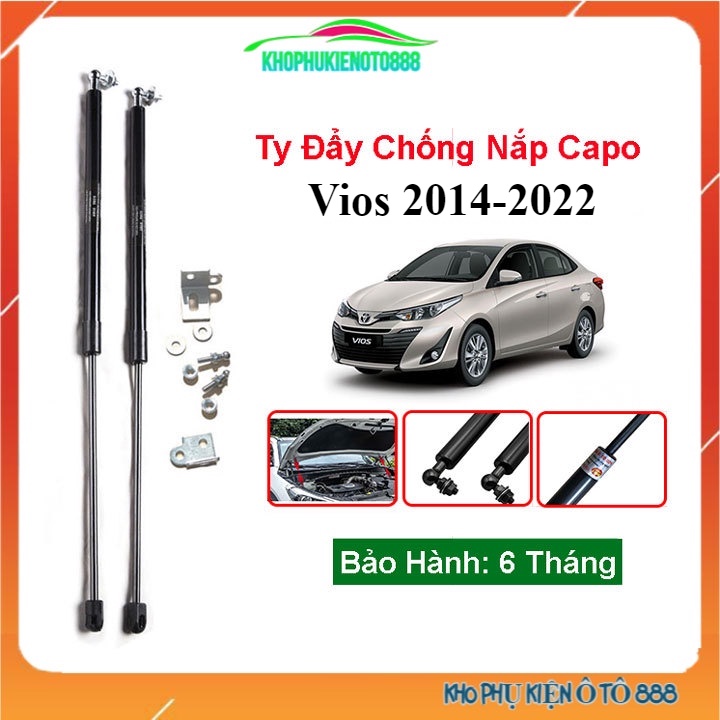 Ty capo Vios 2014-2015-2016-2017-2018-2019-2020-2021-2022 hỗ trợ mở nắp ca pô tự động dễ dàng