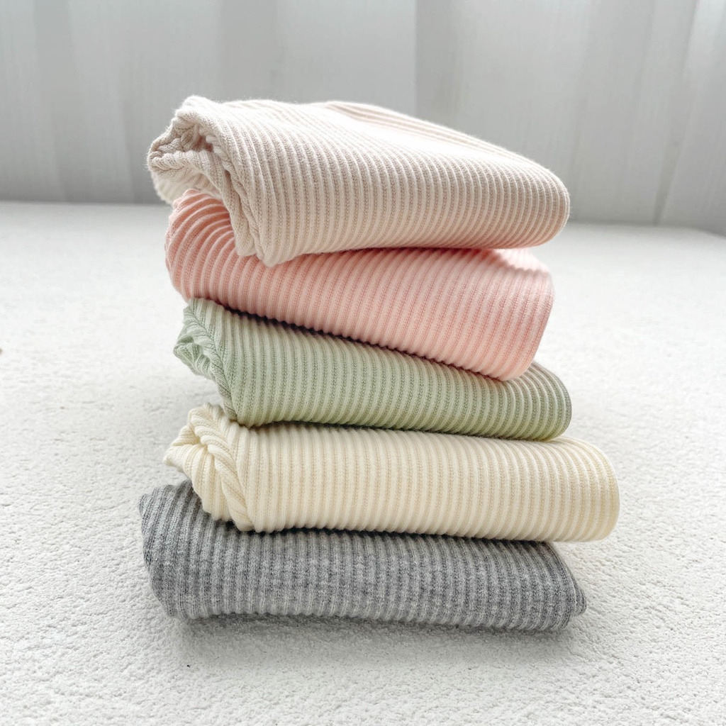Quần Legging cotton Màu Trơn Dễ Thương Cho Bé 0-2 Tuổi