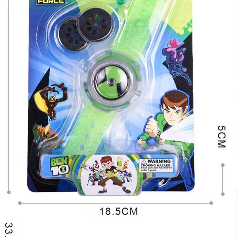 Đồng Hồ Chiếu Hoạt Hình Juvenile Hacker omnitrix Cho Bé