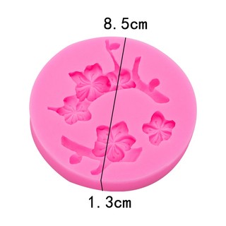 Khuôn Làm Đất Sét Mềm Hình Hoa Đào