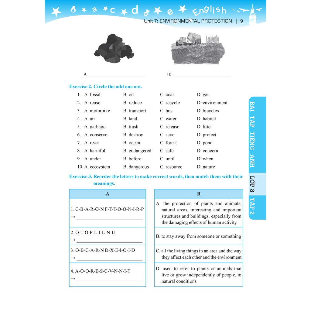 Sách - GLOBAL SUCCESS - BÀI TẬP TIẾNG ANH LỚP 8 - Có đáp án .......