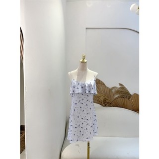 TIELA Đầm váy ngủ lụa hoa - Nightdress