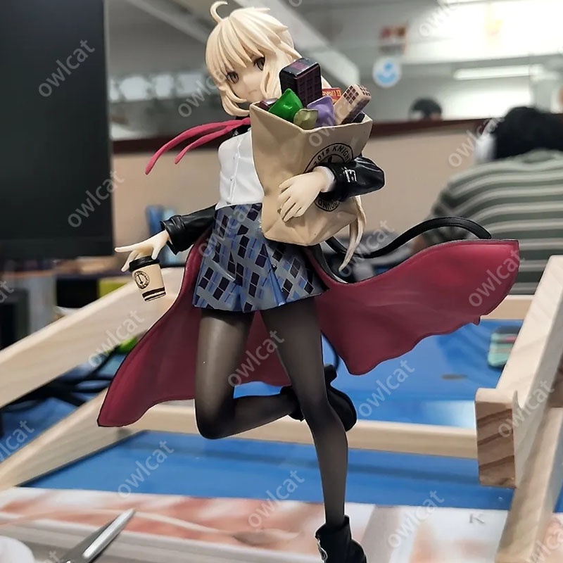 Mô Hình Nhân Vật Fate Grand Order Artoria Pendragon Alter  FGO Saber 25cm 1/7 Dark-Tainted Tyrant Fate Stay Night No.3 Servant SR 4Star PVC Figure Packed in Box