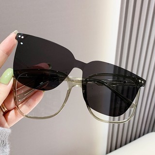 Kính mát phân cực gọng tr phân cực hút nam châm phân cực thời trang mới cho nam và nữ