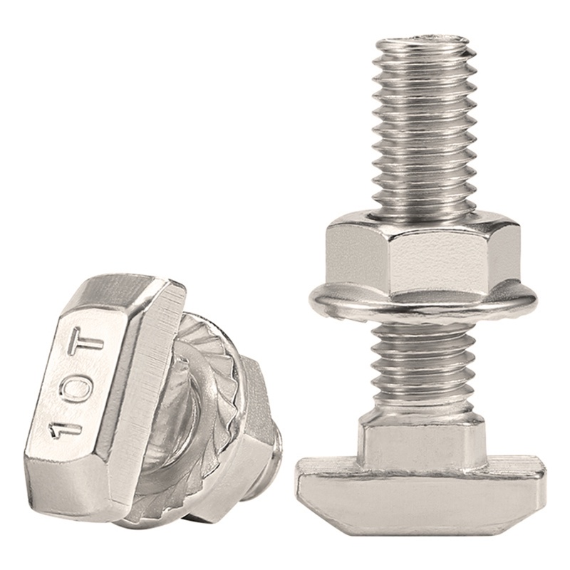 Bu Lông Đầu Vít Chữ t m5 m6 m8 t Bằng Nhôm Chuyên Dụng 20 / 30 / 40 / 45
