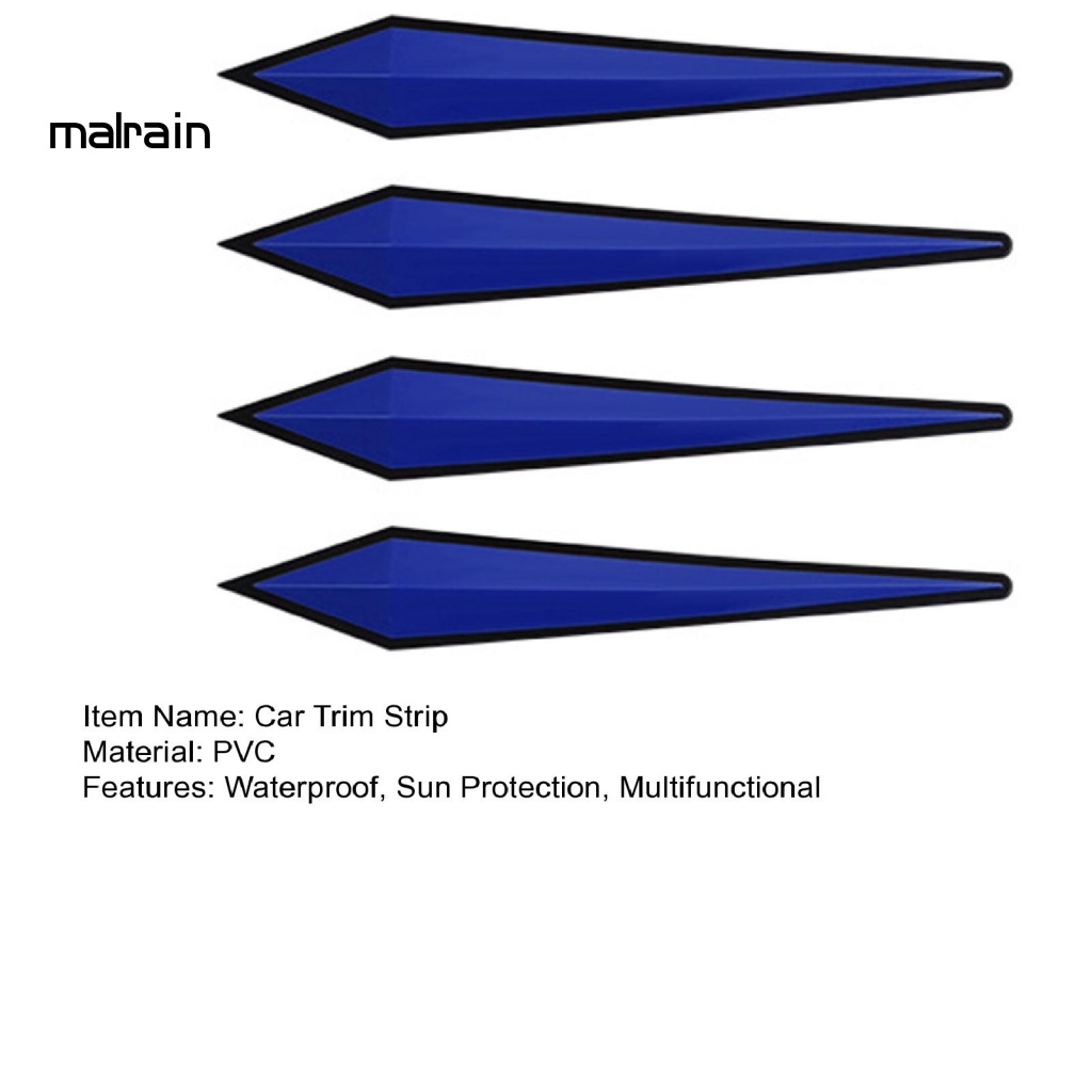 Bộ 4 Miếng Dán Bảo Vệ Cạnh Cửa Xe Hơi Tự Dính Đa Năng