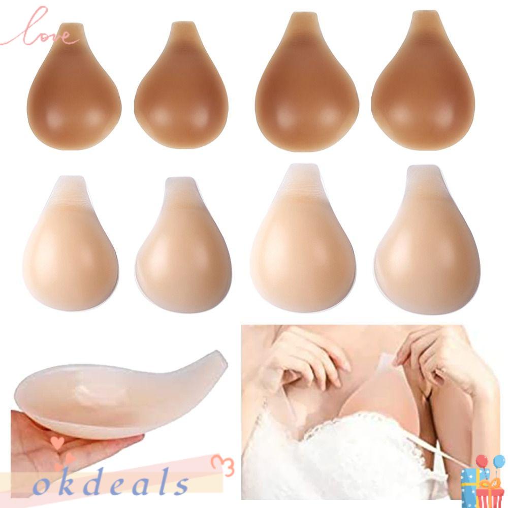 Đệm Silicone Nâng Ngực Không Dây Hình Cánh Hoa Cho Nữ