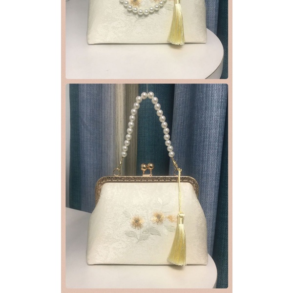 Túi Xách Thêu Họa Tiết Phong Cách Trung Hoa Cổ Điển Cho Nữ