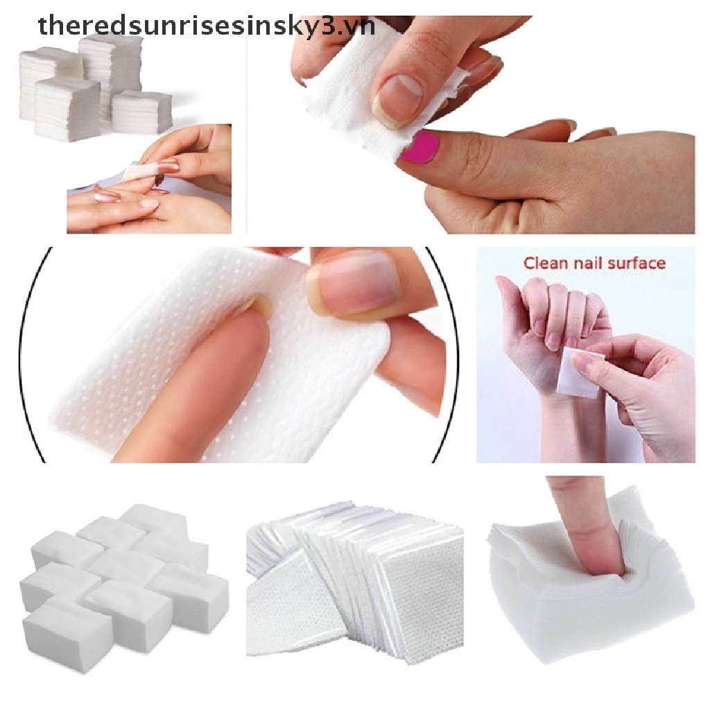 ## Thời Trang Khăn Lau Sơn Móng Tay Không Xơ Vải Tiện Dụng