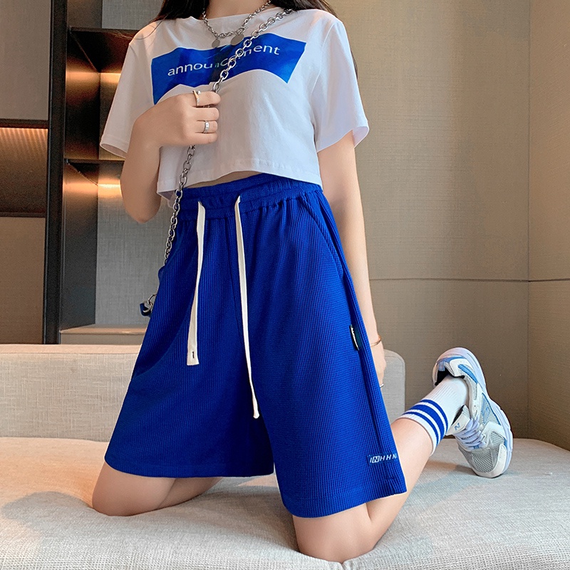 NRVP Quần Short Thể Thao Dáng Rộng Phong Cách Thời Trang Hàn Quốc