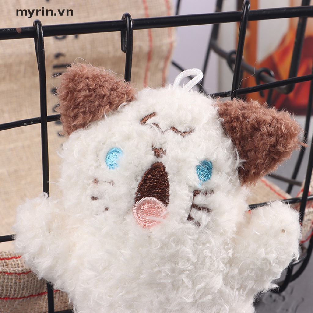 Móc Khóa Thỏ Nhồi Bông 9 * 10cm Trang Trí Túi Xách