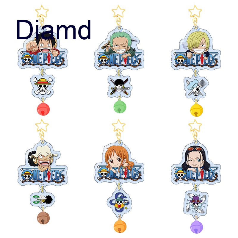 Móc Khóa Hình Nhân Vật Luffy Trong Phim Hoạt Hình One Piece