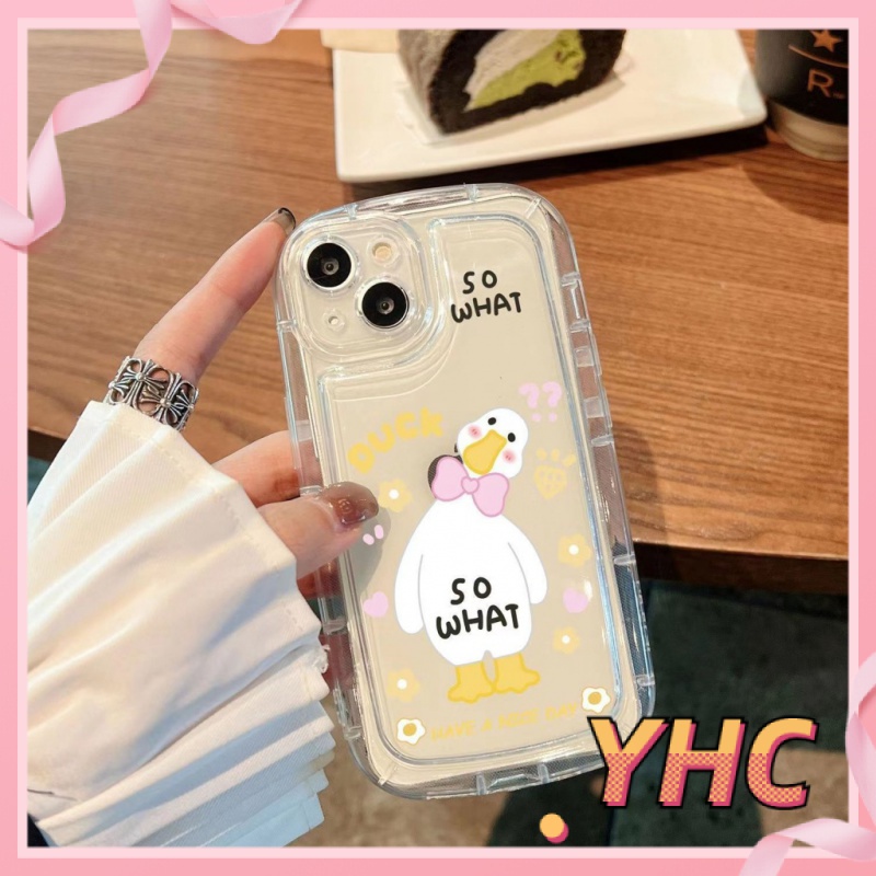 ốp lưng iphone xà phòng vịt nghiêng, vỏ mềm trong suốt, giảm chấn, chống rơi Cho Iphone 6 / 6S / 6splus / se / 7 / 7plus / 8 / 8plus / X / xs / xsmax / 11 / 12 / 13 / 14 / Plus / pro / pro max-409