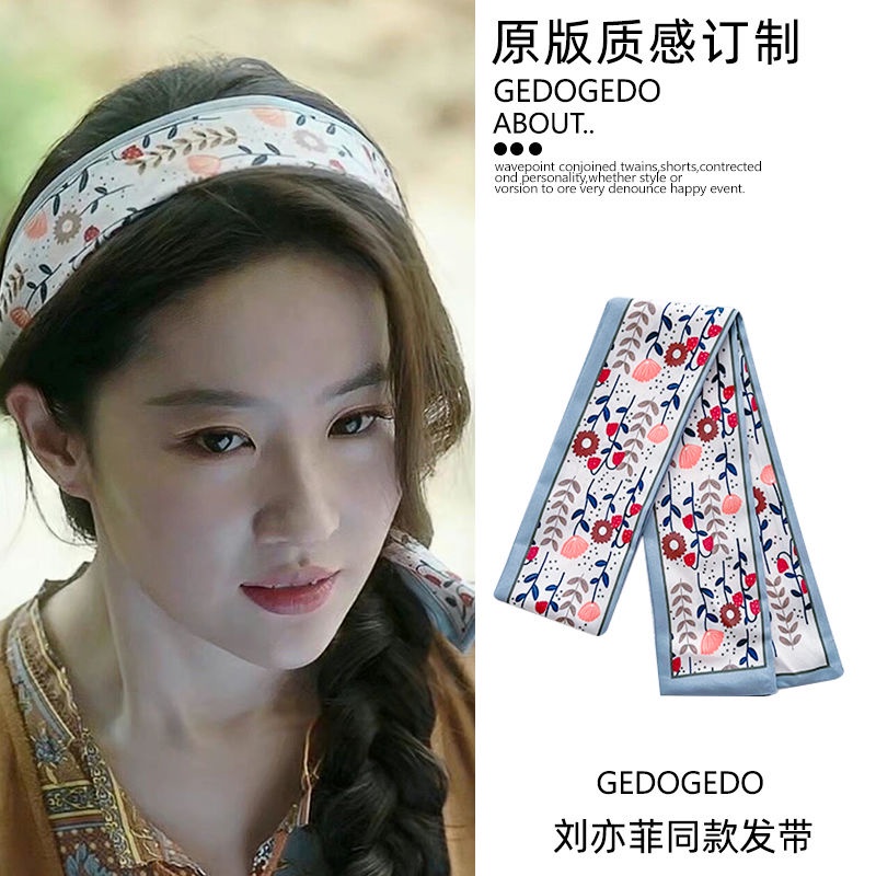 Khăn Quàng Cổ Lụa Thắt Nơ Mới 2023 Dành Cho Nữ