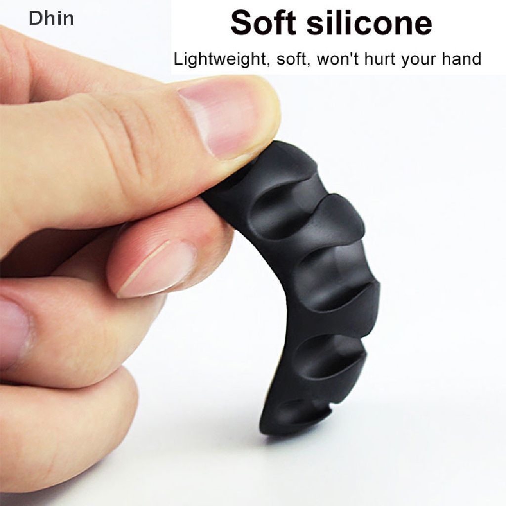 Giá Đỡ Dây Cáp / Tai Nghe 7 Lỗ Bằng Silicon Tiện Dụng