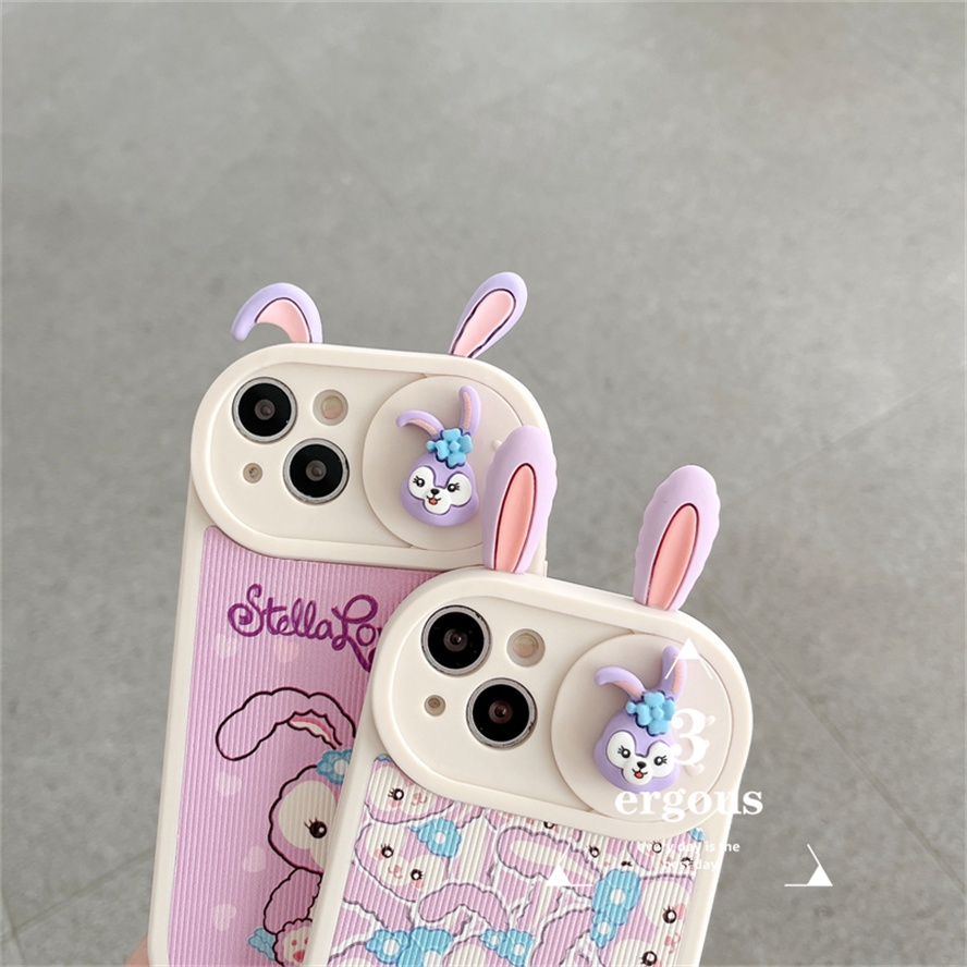 Ốp Điện Thoại TPU Mềm Trang Trí Búp Bê Hoạt Hình 3D Cho IPhone 14 13 12 11 Pro Max