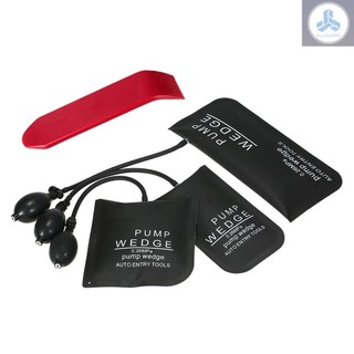 Air Wedge Bag Pump, Professional Leveling Kit and Alignment Tool Inflatable Shim Bag 3 Piece