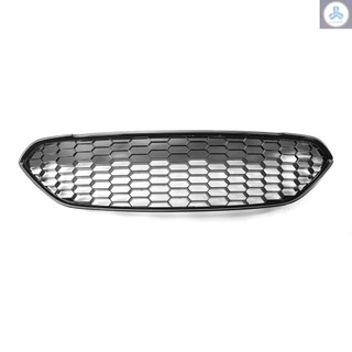 Honeycomb Black Upper Grille Replacement for Ford Fiesta Zetec-S 2013-2017 Front Bumper Centre Grille
