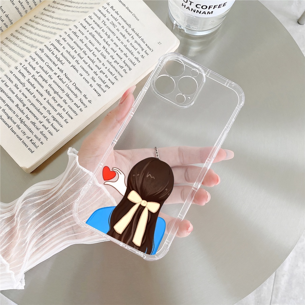 Ốp iphone tình yêu cặp đôi trong suốt chống sốc cho iphone 11 12 pro max 13 14 pro max mini x r s xs max 6 s 7 8 plus