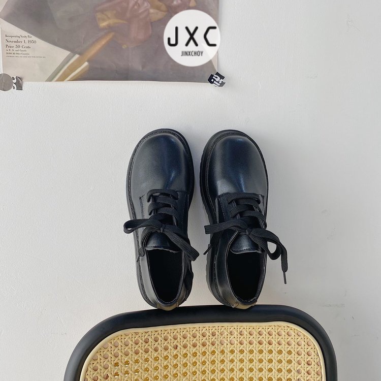 JINxCHOY Giày Nữ Cột Dây Đế Dày Thoải Mái Thời Trang