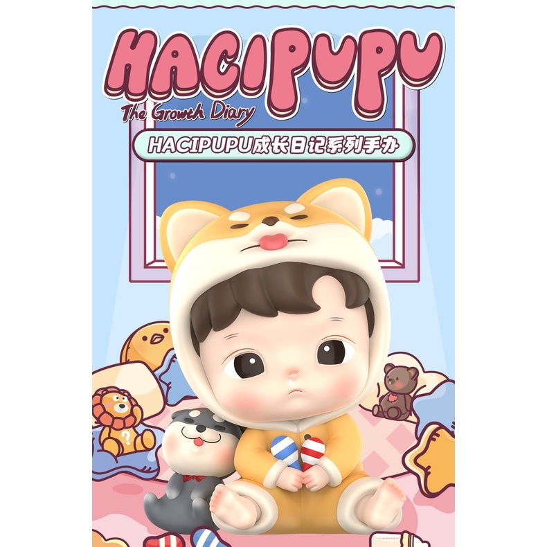 Popmart HACIPUPU Sổ Tay Kích Thích Sự Phát Triển Cơ Bản