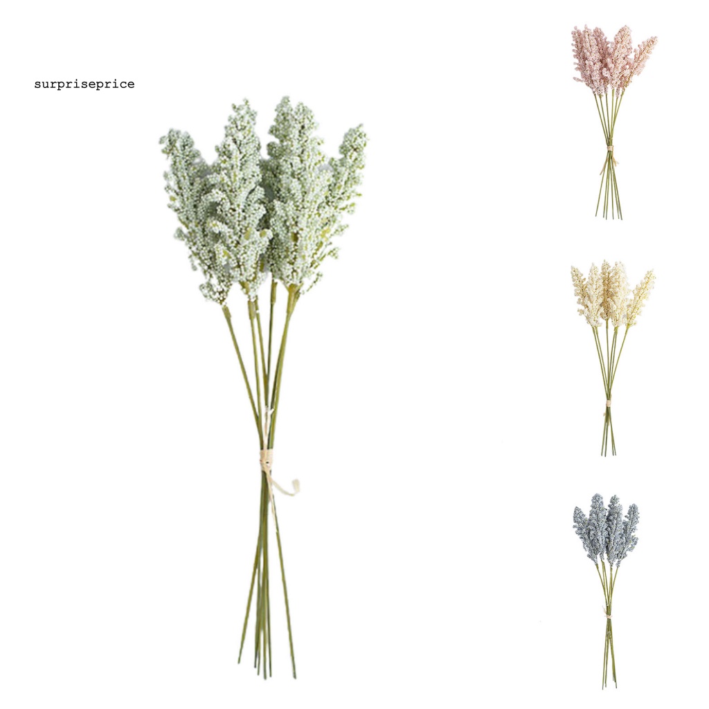 Bộ 6 Bông Hoa Giả Dùng Trang Trí Nhà Cửa / Tiệc Cưới