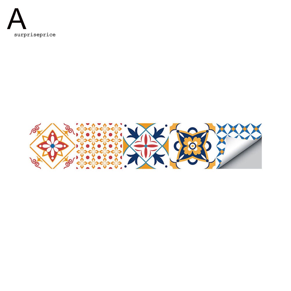 Sticker Dán Tường Chống Dầu Chống Nước Phong Cách Châu Âu Cho Nhà Bếp Phòng Tắm DIY