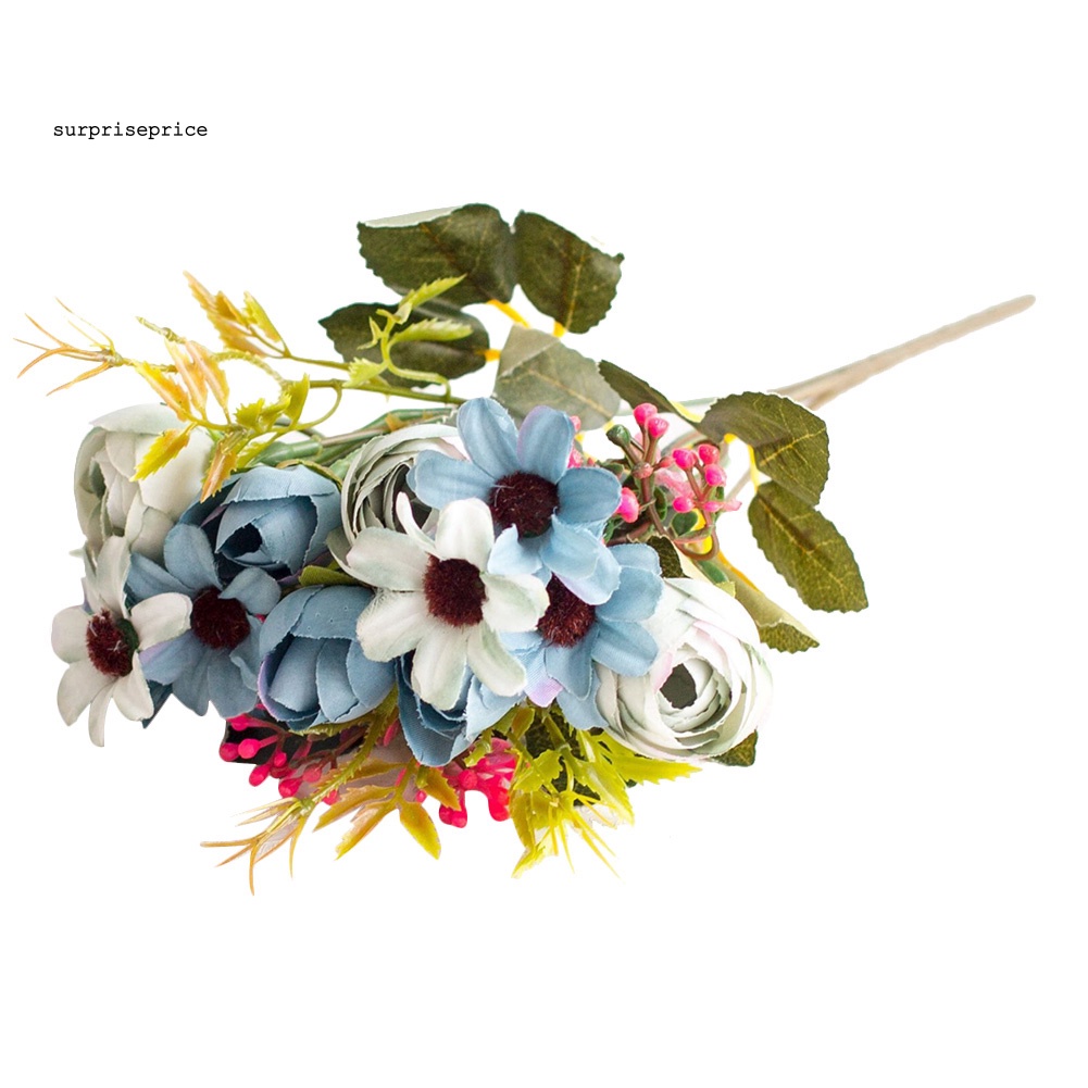 1 Bó Hoa Nhân Tạo Trang Trí Tiệc Cưới / Nhà Ở / Văn Phòng