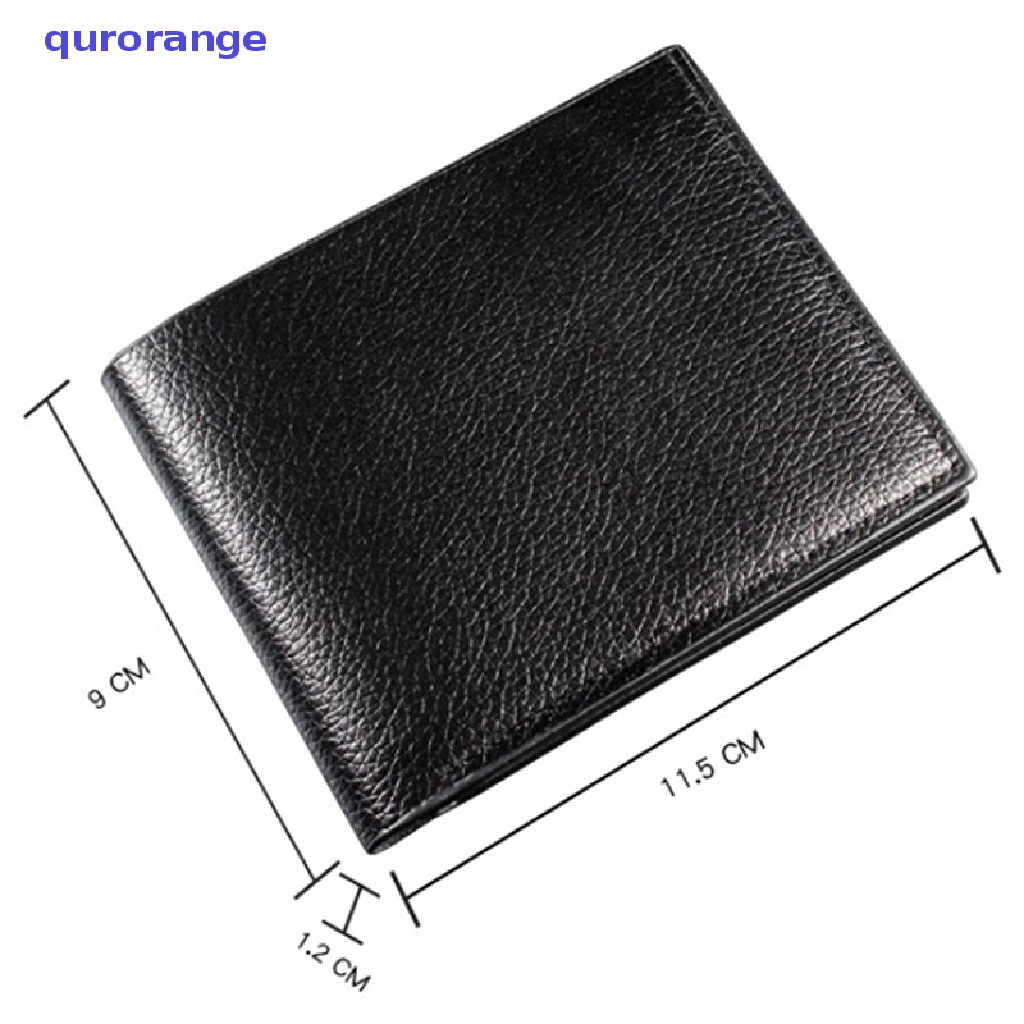 Ví Da Bò Thật Cao Cấp Màu Đen Walet Portefeuille Homme Rrh Cho Nam
