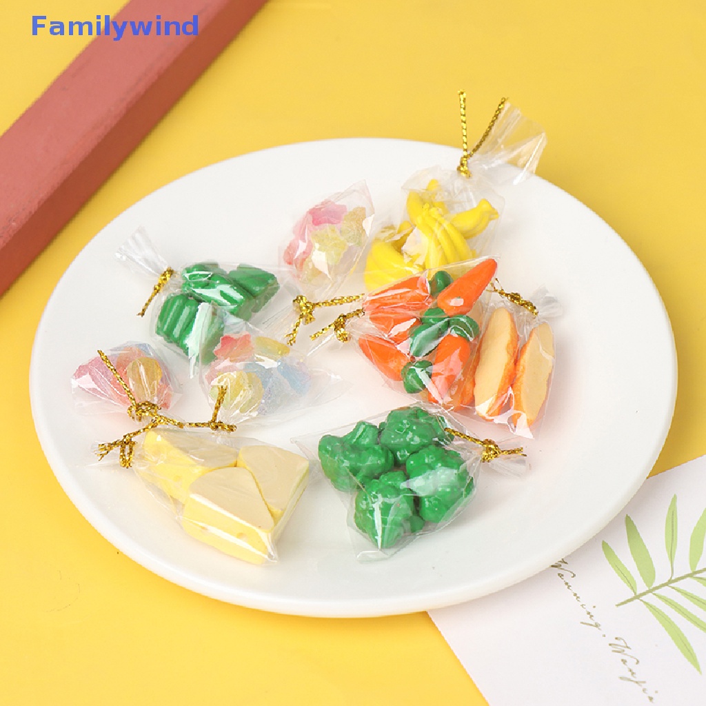 Mô Hình Bánh Mì / Rau Củ Quả 1: 12 Trang Trí Nhà Búp Bê
