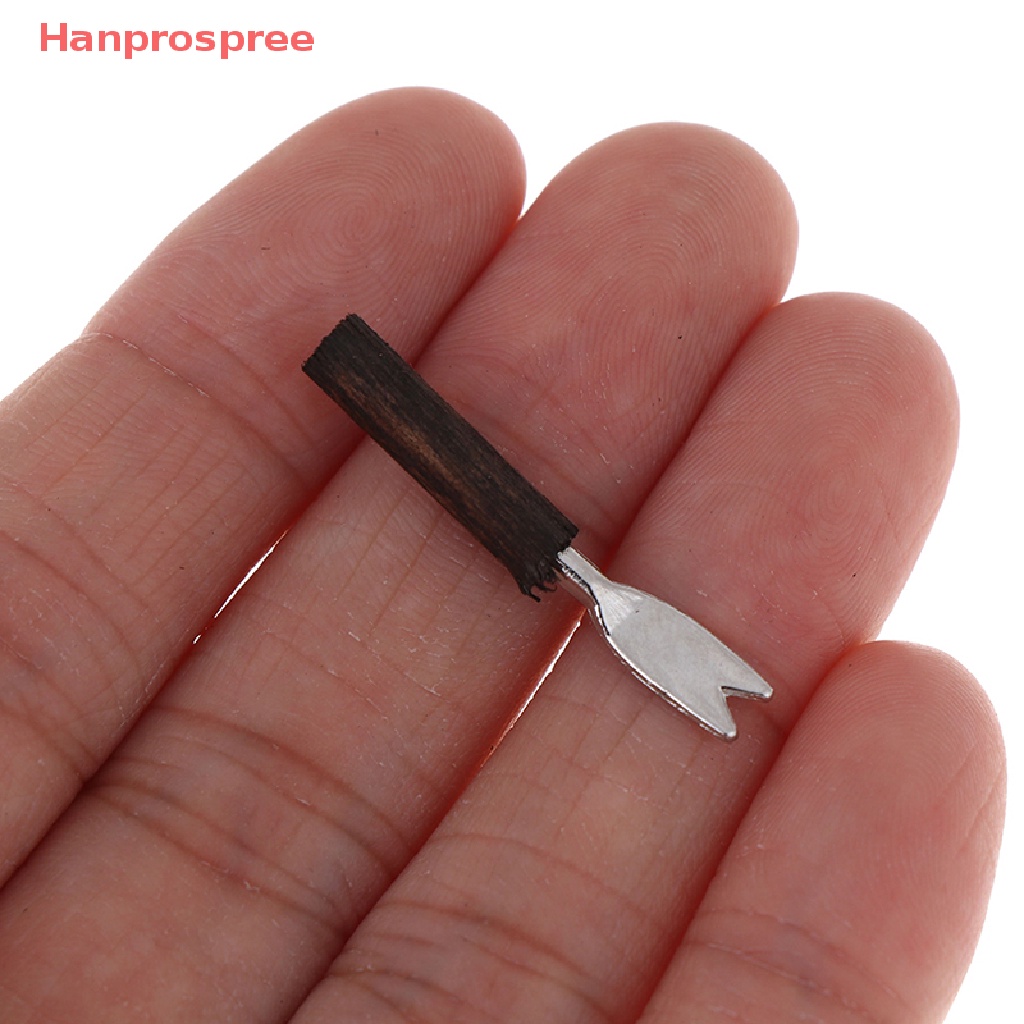 Bộ 3 Dụng Cụ Làm Vườn Mini Tỉ Lệ 1: 12 Trang Trí Nhà Búp Bê