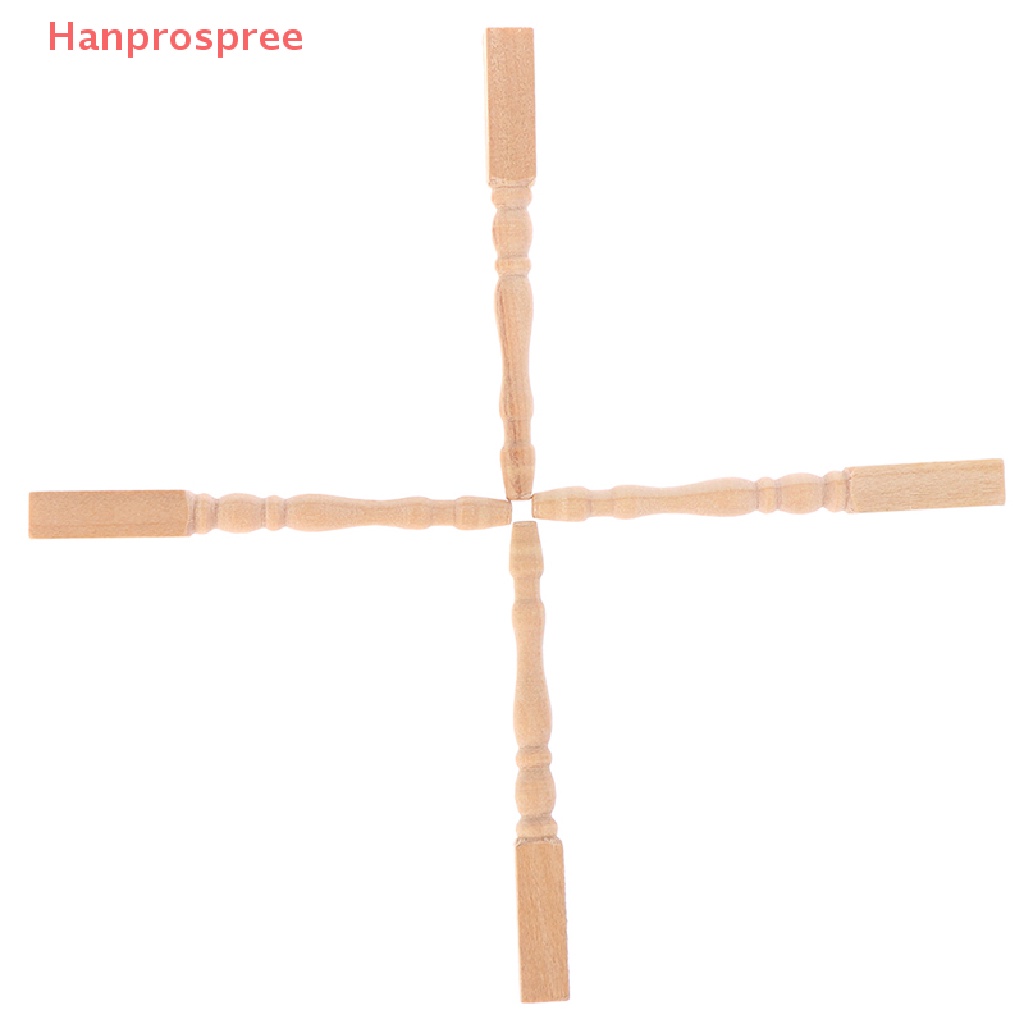 Set 4 Chân Bàn Trang Trí Nhà Búp Bê Tỉ Lệ 1: 12