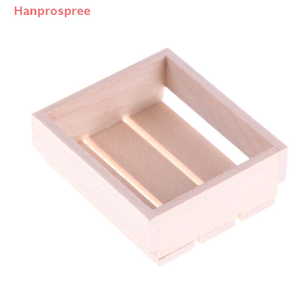 Mô Hình Hộp Bếp Bằng Gỗ Dùng Trang Trí Nhà Búp Bê Tỉ Lệ 1: 12