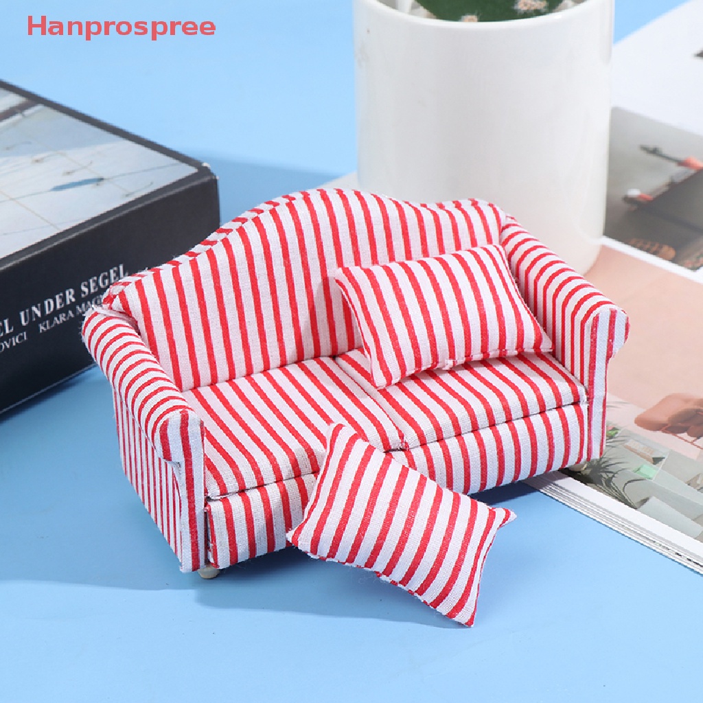 Ghế Sofa Mini Tỉ Lệ 1 / 12 Trang Trí Nhà Búp Bê