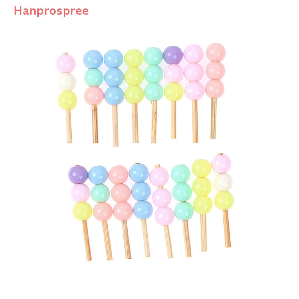 Bộ 2 Mô Hình Kẹo Mút / Hồ Lô / Bầu Trời Đầy Màu Sắc Trang Trí Nhà Búp Bê 1: 12