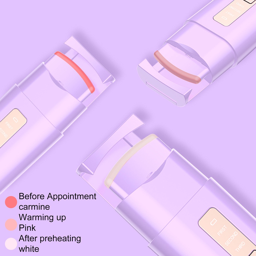 Dụng Cụ Uốn Lông Mi Thông Minh Bằng Điện ABS Lâu Trôi Cổng USB 1.2W 500mAh