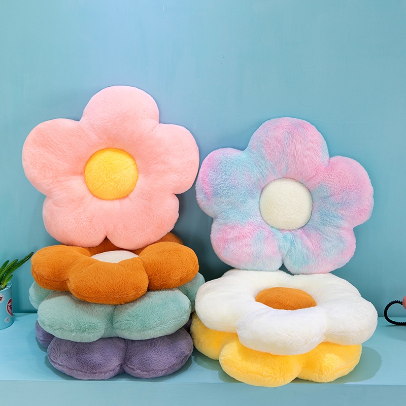Gối Bông Hình Hoa Cúc Xinh Xắn Êm Ái