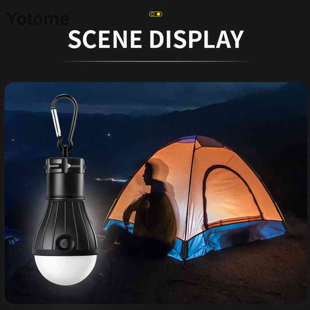 Bóng Đèn LED Có Móc Treo Dùng Khi Đi Cắm Trại Mới
