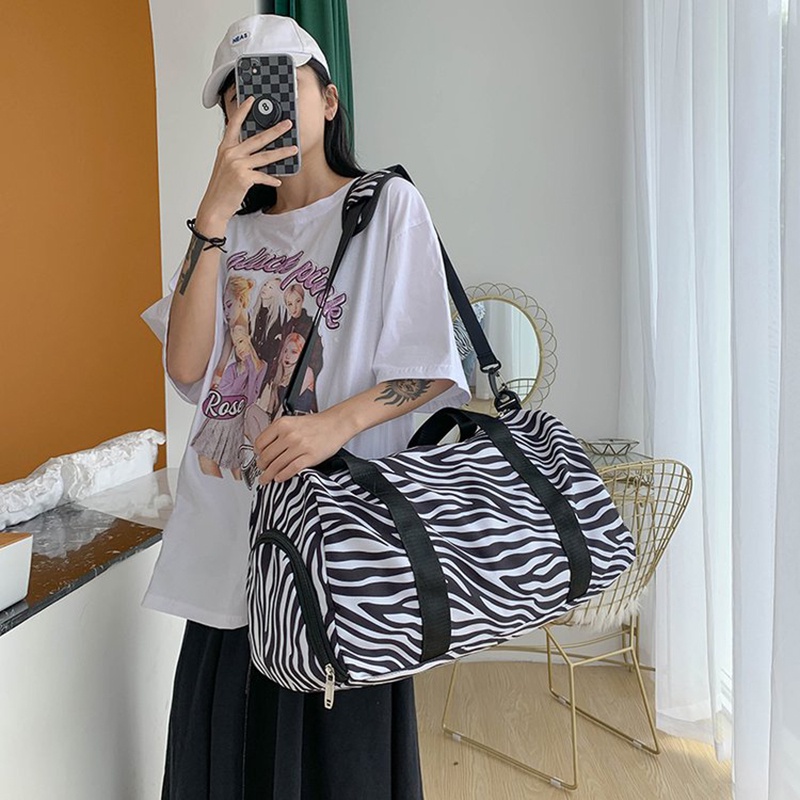 Túi Xách Du Lịch Đeo Vai Dung Tích Lớn Phong Cách Hàn Quốc Cho Nữ