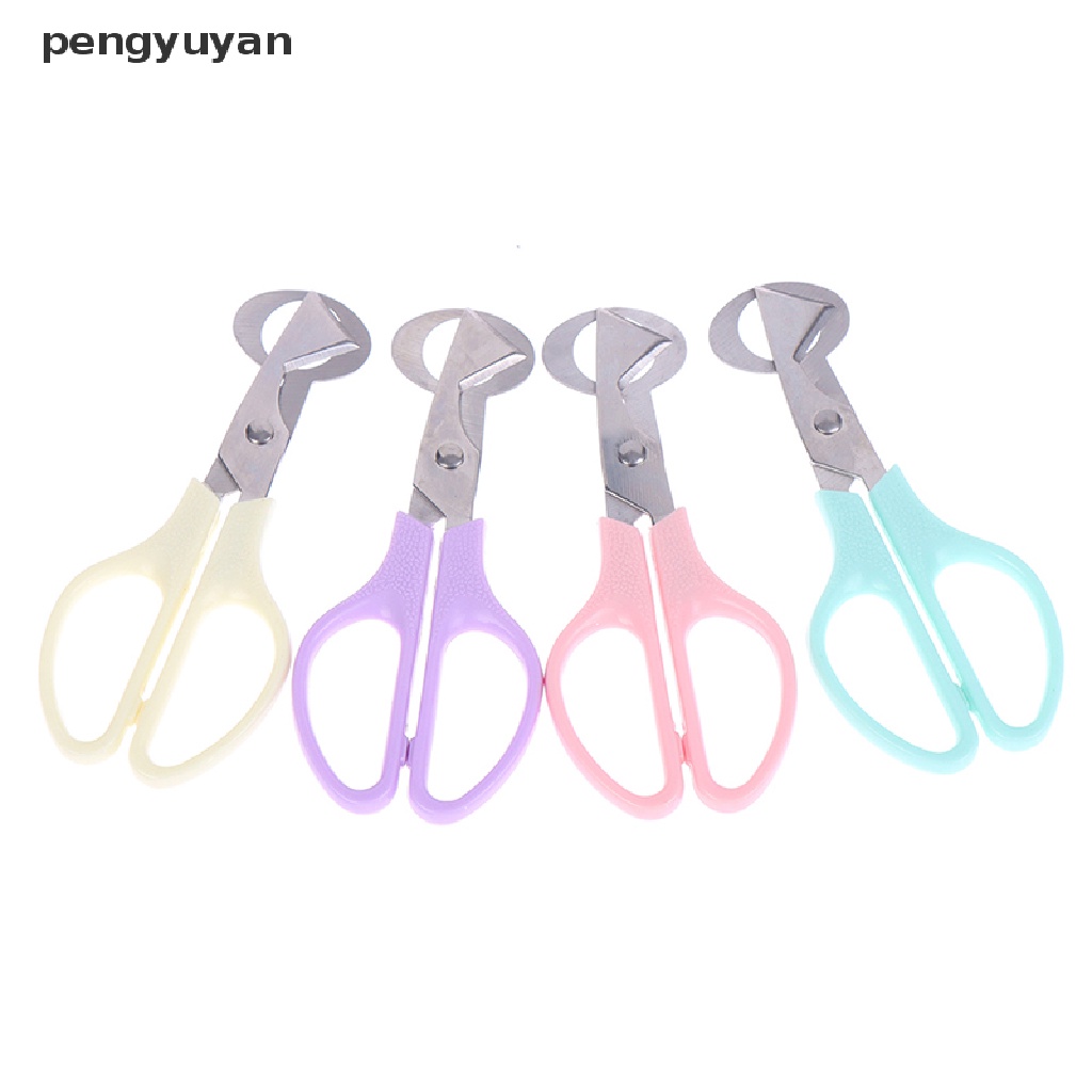 Kéo Cắt Trứng Bằng Thép Không Gỉ Tiện Dụng Cho Nhà Bếp