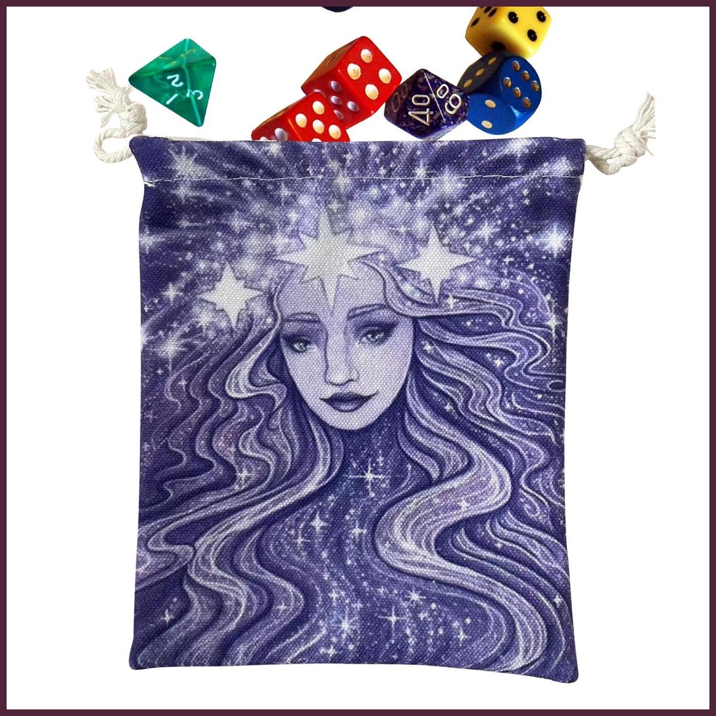 Túi Dây Rút Đựng Bài Tarot 13x18cm Bằng Vải Nhung Tiện Dụng
