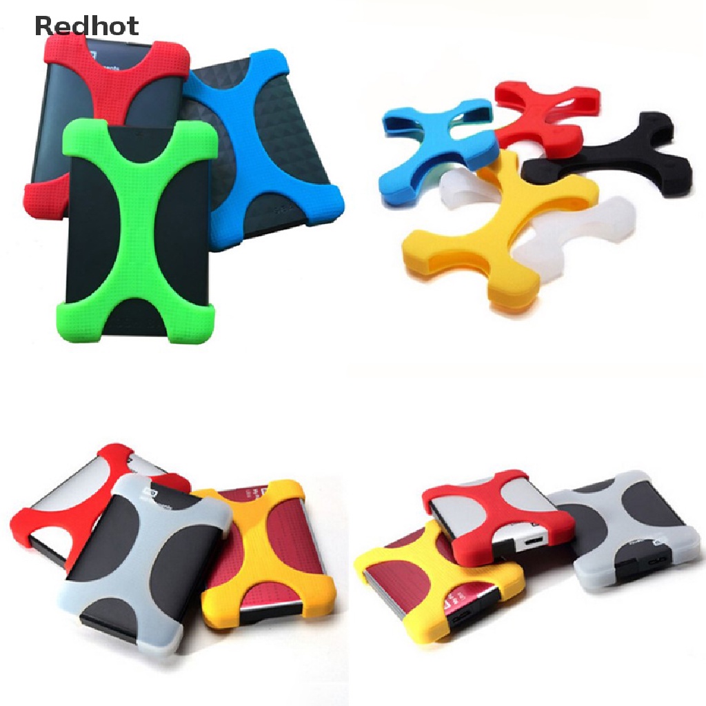 Túi Đựng Ổ Cứng Ngoài 2.5 &quot;Bằng Cao Su Silicon Nhiều Màu Cho WD 2.5 Inch